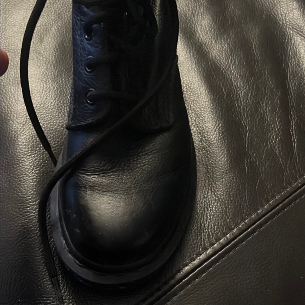 Dr. Martens Black Combat Boots